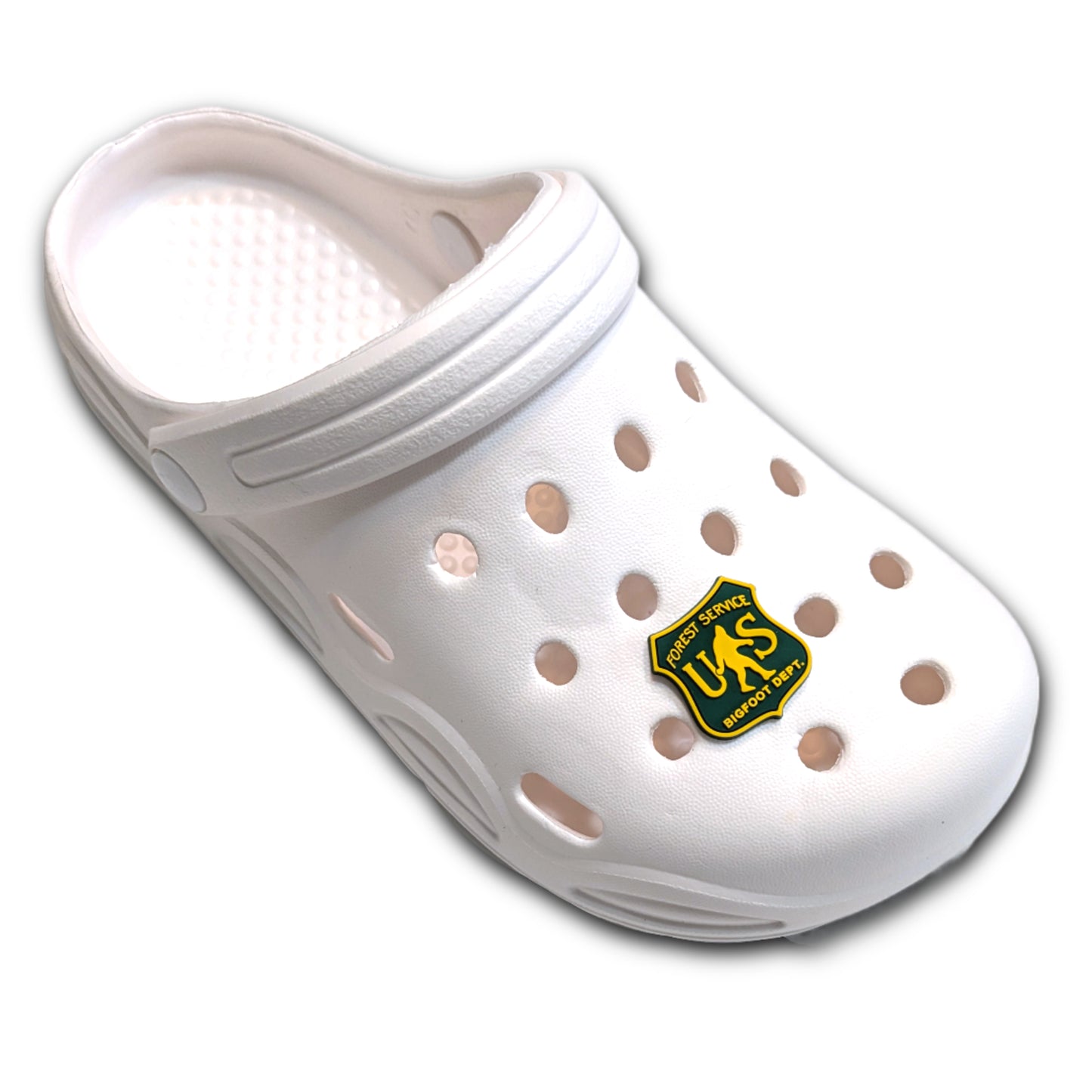 U.S. FOREST SERVICE BIGFOOT DEPARTMENT - Single Shoe Charm From The Bigfoot Collection