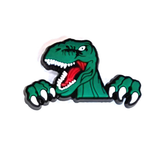 T-REX TERRORIZING - Single Shoe Charm From The Colorful Dinosaur Collection