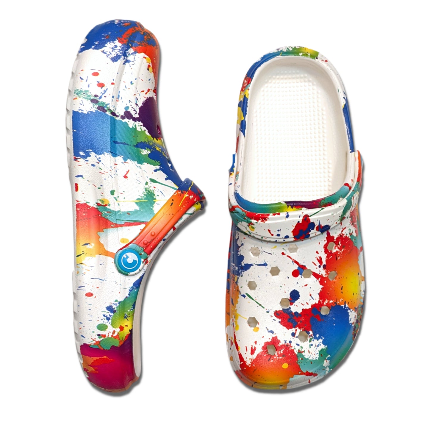 Boy's Color Bomb Clogs, Craytown Brand, J4-J6