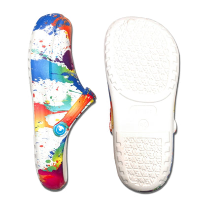 Boy's Color Bomb Clogs, Craytown Brand, J4-J6