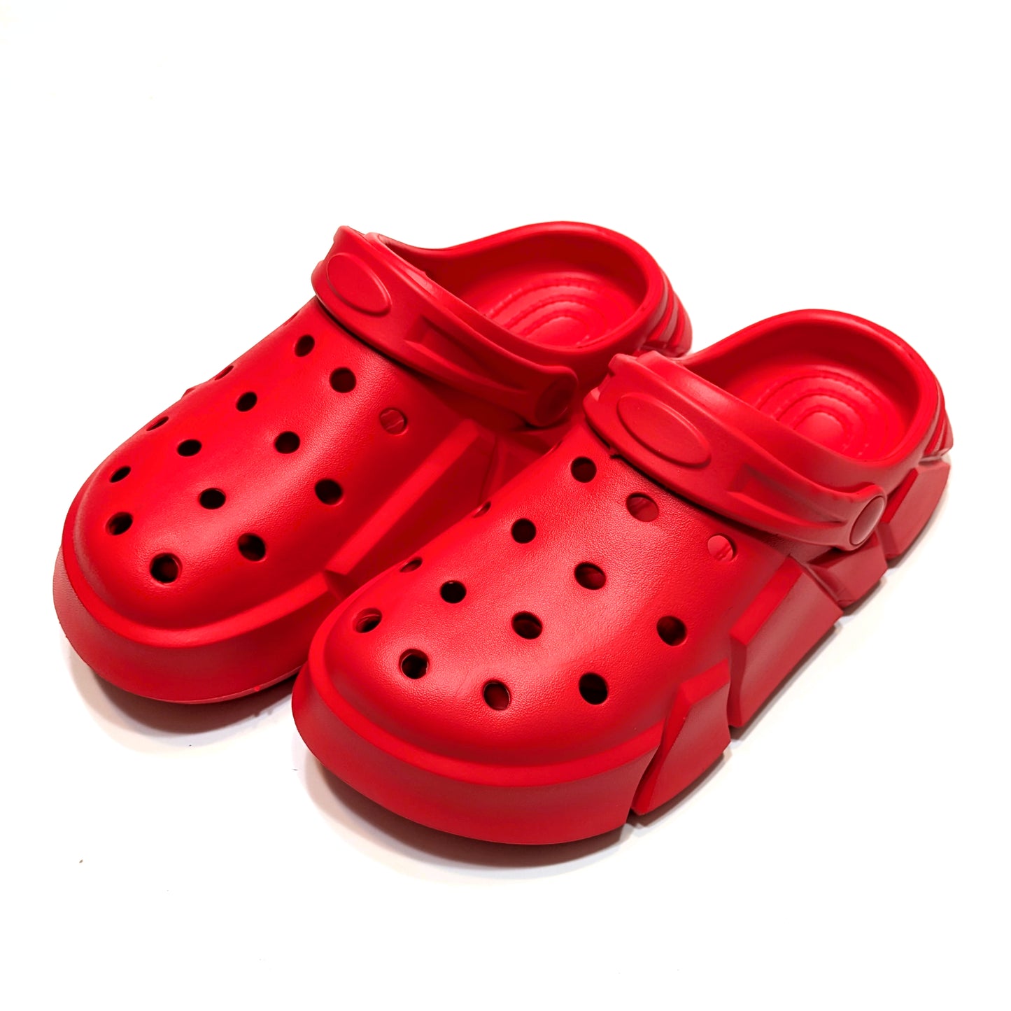 Boy's Red Clogs, Craytown Brand, Big Kids' C11-J4