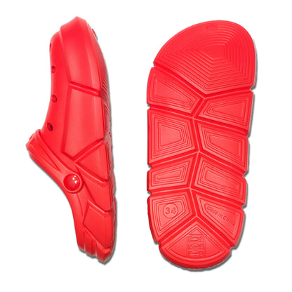Boy's Red Clogs, Craytown Brand, Big Kids' C11-J4