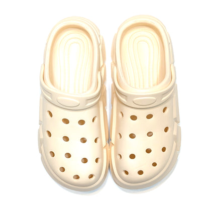 Boy's Ivory Clogs, Craytown Brand, Big Kids' C11-J4