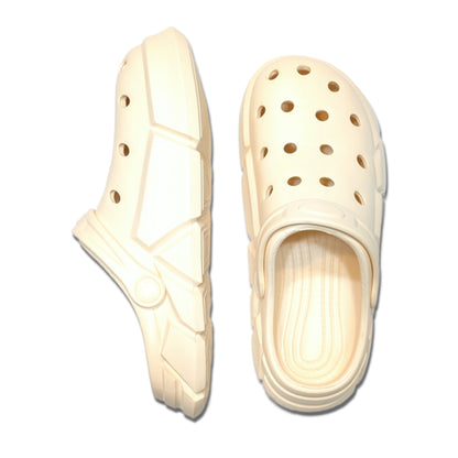 Boy's Ivory Clogs, Craytown Brand, Big Kids' C11-J4