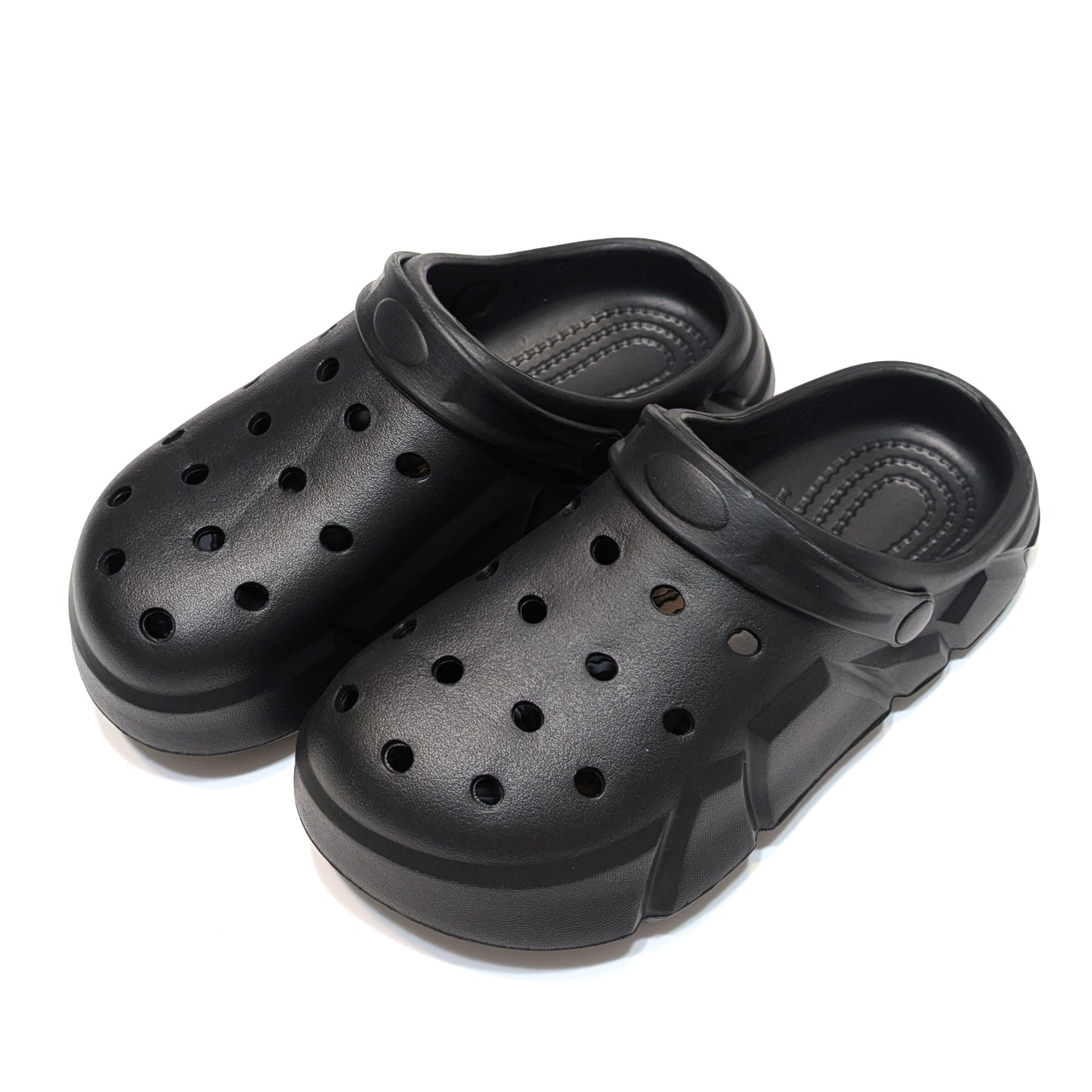 Boy's Black Clogs, Craytown Brand, Big Kids' C11-J4