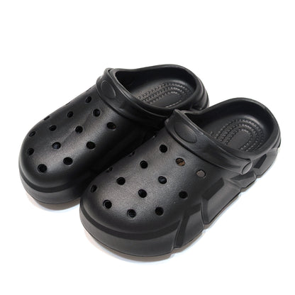 Boy's Black Clogs, Craytown Brand, Big Kids' C11-J4