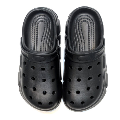 Girl's Black Clogs, Craytown Brand, Accessories Optional, Big Kids' C11-J4