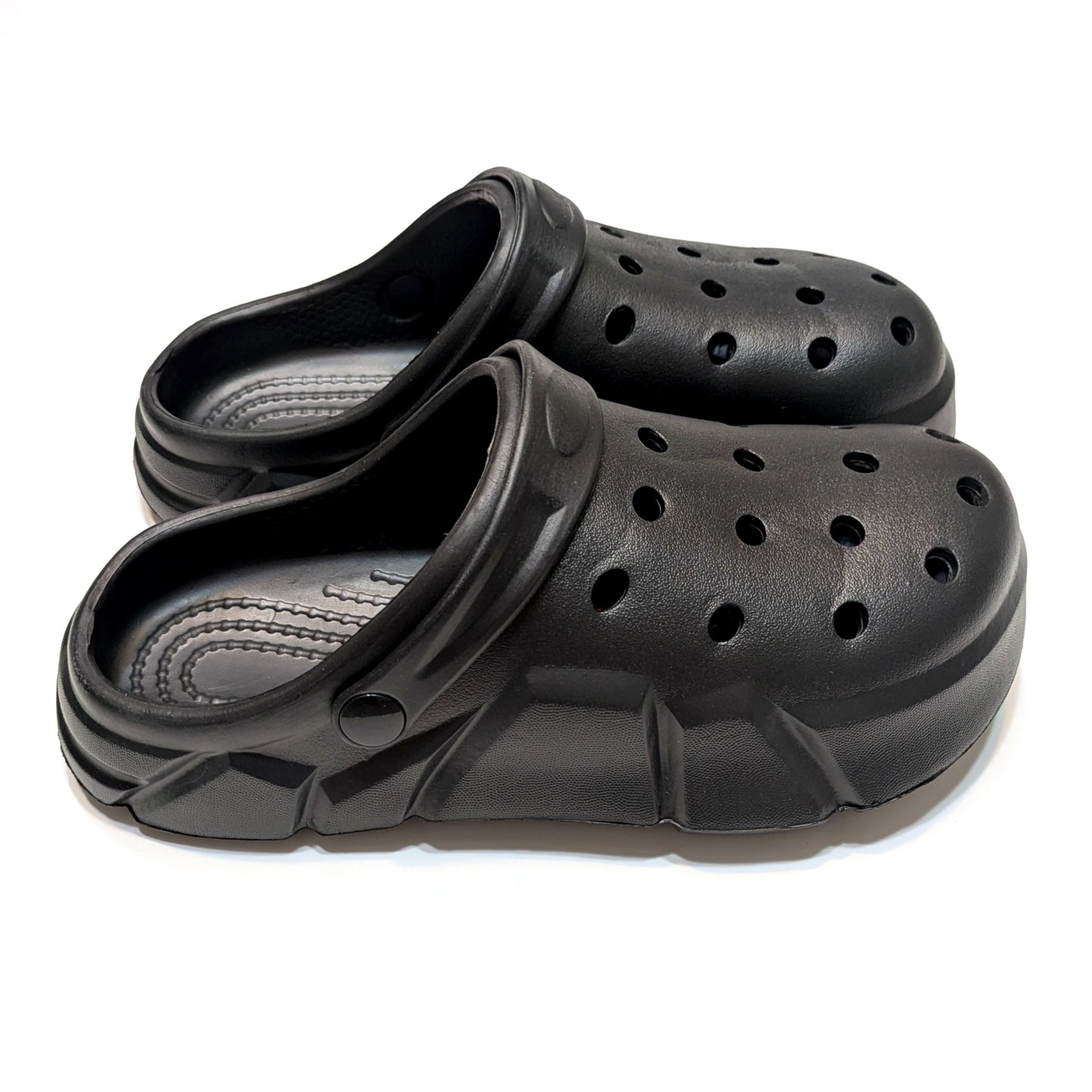 Boy's Black Clogs, Craytown Brand, Big Kids' C11-J4