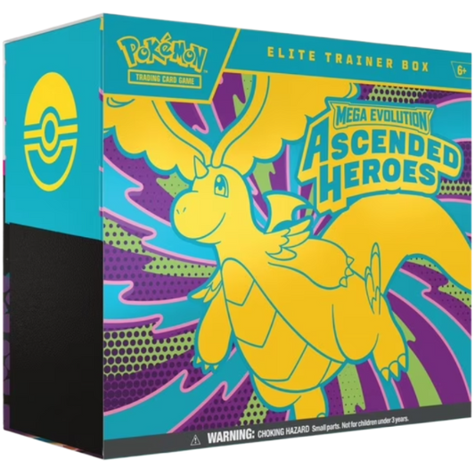 Pokemon TCG: Ascended Heroes (ME2.5) Elite Trainer Box ETB w/ Protective Case