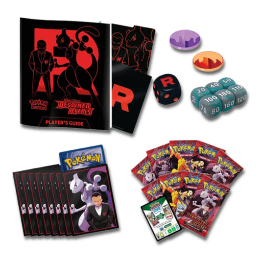 Pokemon TCG: Destined Rivals (SV10) Elite Trainer Box ETB w/ Protective Case