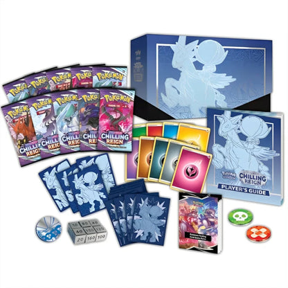 Pokemon TCG: Chilling Reign (SWSH06) Pokemon Center Exclusive Elite Trainer Box [Ice Rider Calyrex] PC ETB w/ Protective Case
