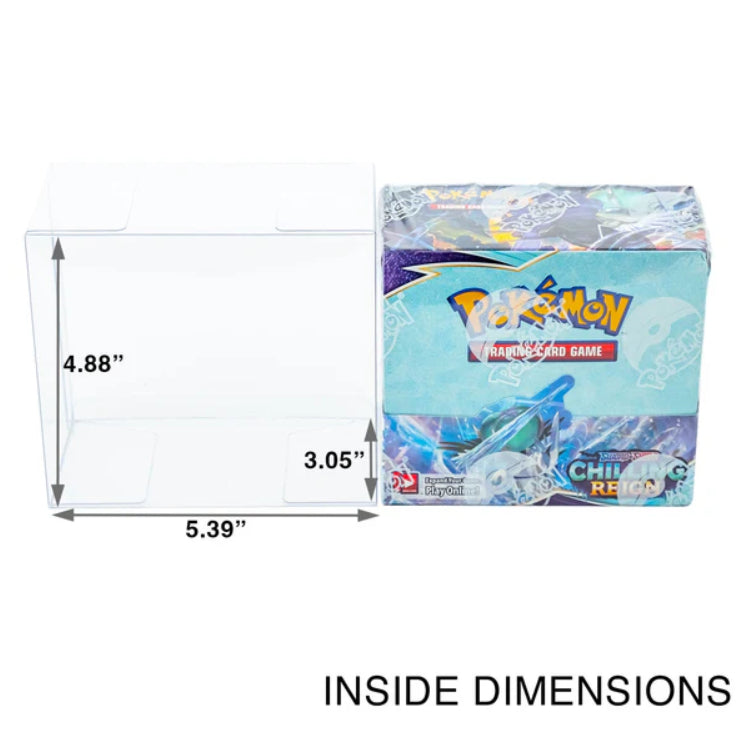 Pokemon TCG: Standard Booster Box Protector (Booster Box Not Included)