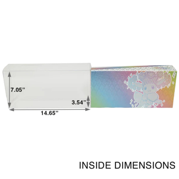 Pokemon TCG: Prismatic Evolutions Super-Premium Collection Box Protector (SPC Not Included)