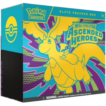 Pokemon TCG: Ascended Heroes (ME2.5) Elite Trainer Box ETB w/ Protective Case