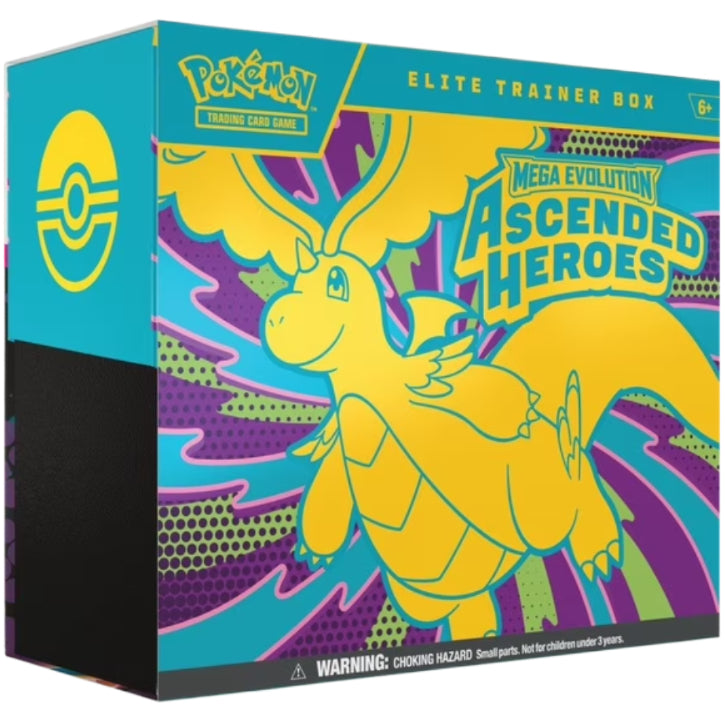 Pokemon TCG: Ascended Heroes (ME2.5) Elite Trainer Box ETB w/ Protective Case