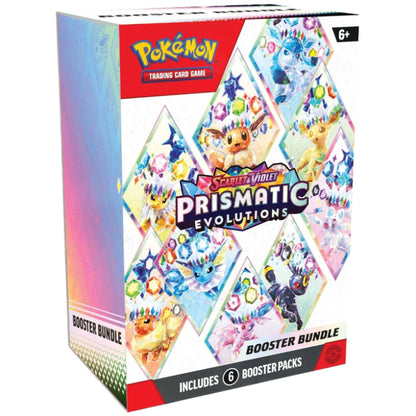 Pokemon TCG: Prismatic Evolutions (SV8.5) Booster Bundle w/ Protective Case