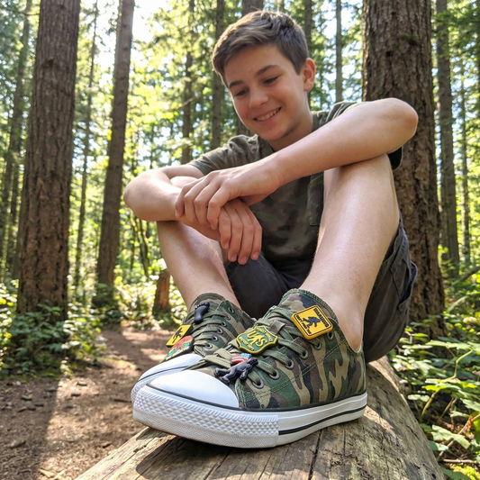 BIGFOOT SHOE CHARM COLLECTION (Pack of 6) Legend of Sasquatch, Set of Essentials