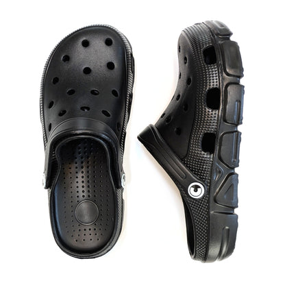 Boy's Black Clogs, Craytown Brand, J3-J6