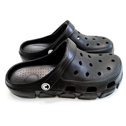 Boy's Black Clogs, Craytown Brand, J3-J6