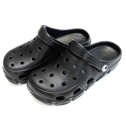 Boy's Black Clogs, Craytown Brand, J3-J6