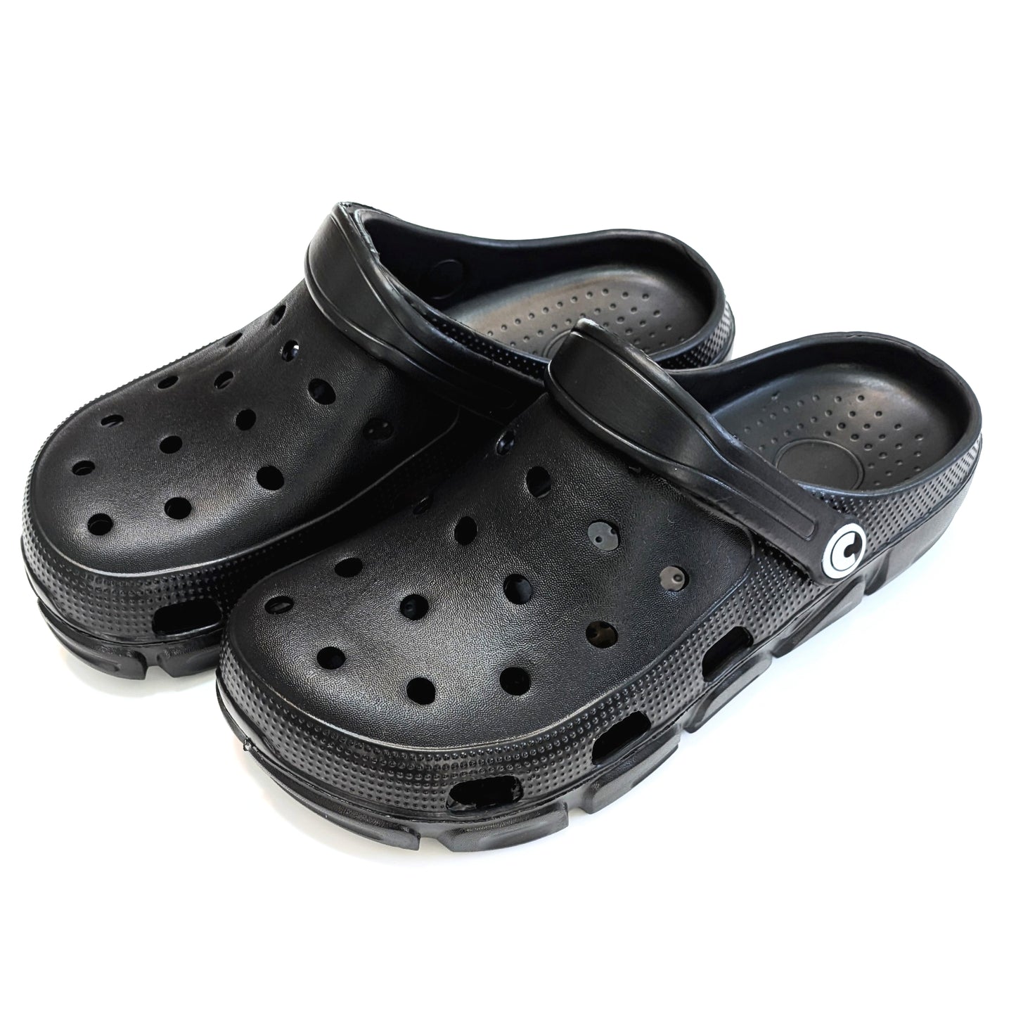 Boy's Black Clogs, Craytown Brand, J3-J6