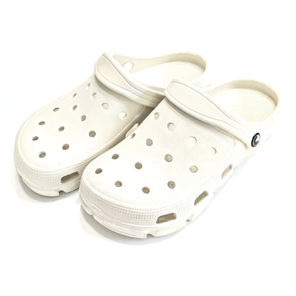 White Craytown Unisex Clogs, W8-10, M6-8
