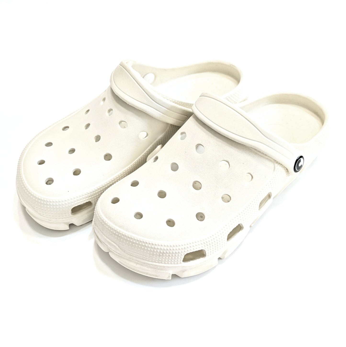 White Craytown Unisex Clogs, W8-10, M6-8