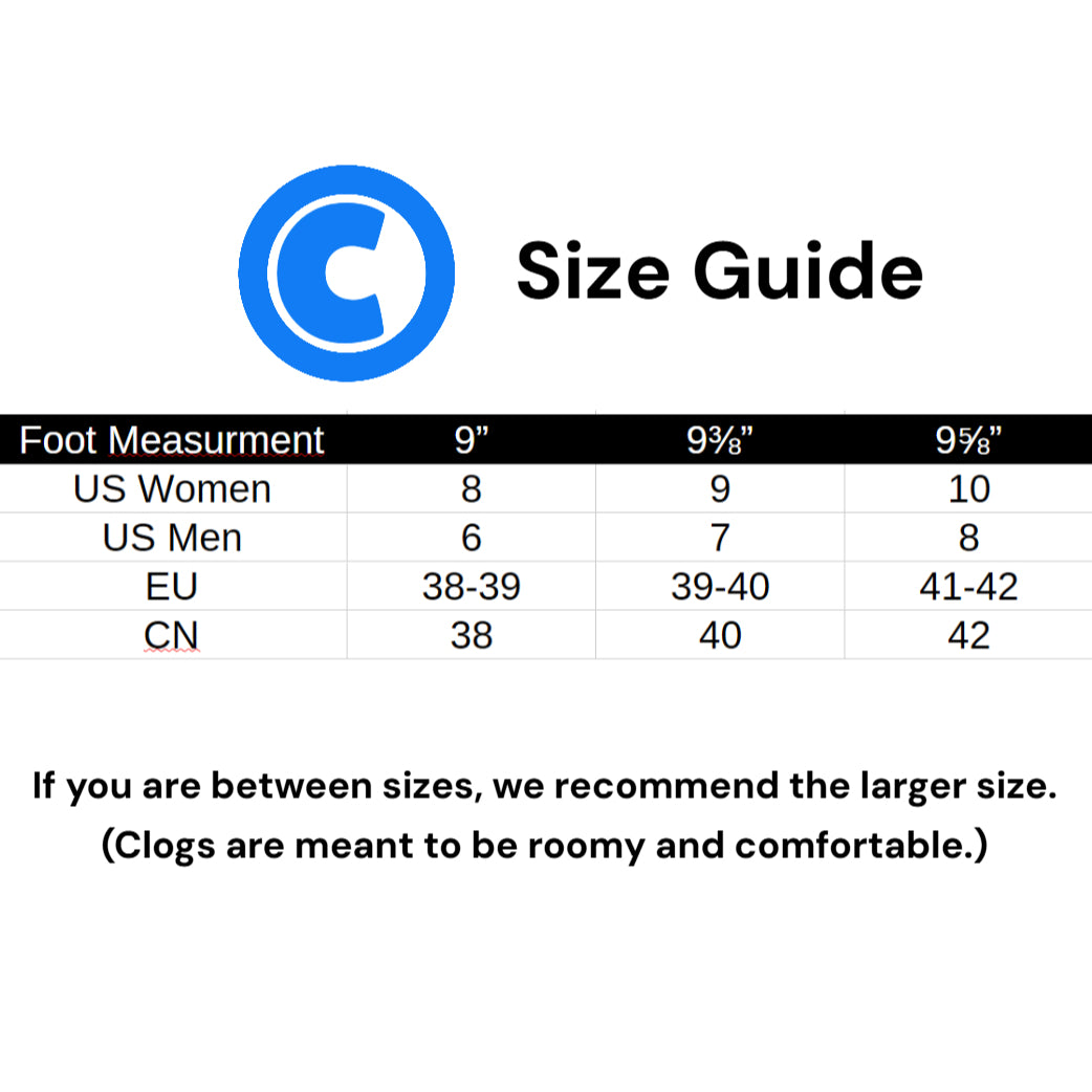 White Craytown Unisex Clogs, W8-10, M6-8