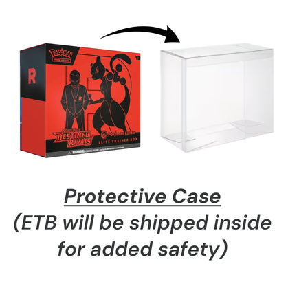 Pokemon TCG: Destined Rivals (SV10) Pokemon Center Exclusive Elite Trainer Box PC ETB w/ Protective Case