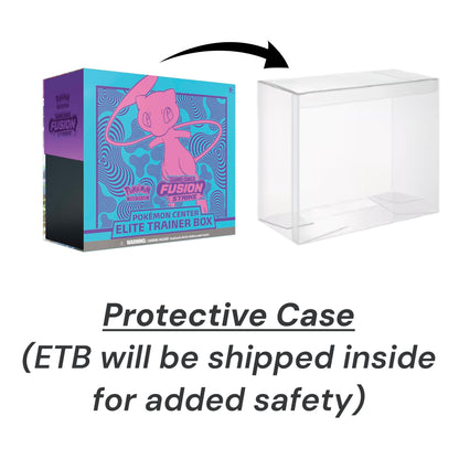 Pokemon TCG: Fusion Strike (SWSH08) Pokemon Center Exclusive Elite Trainer Box PC ETB w/ Protective Case