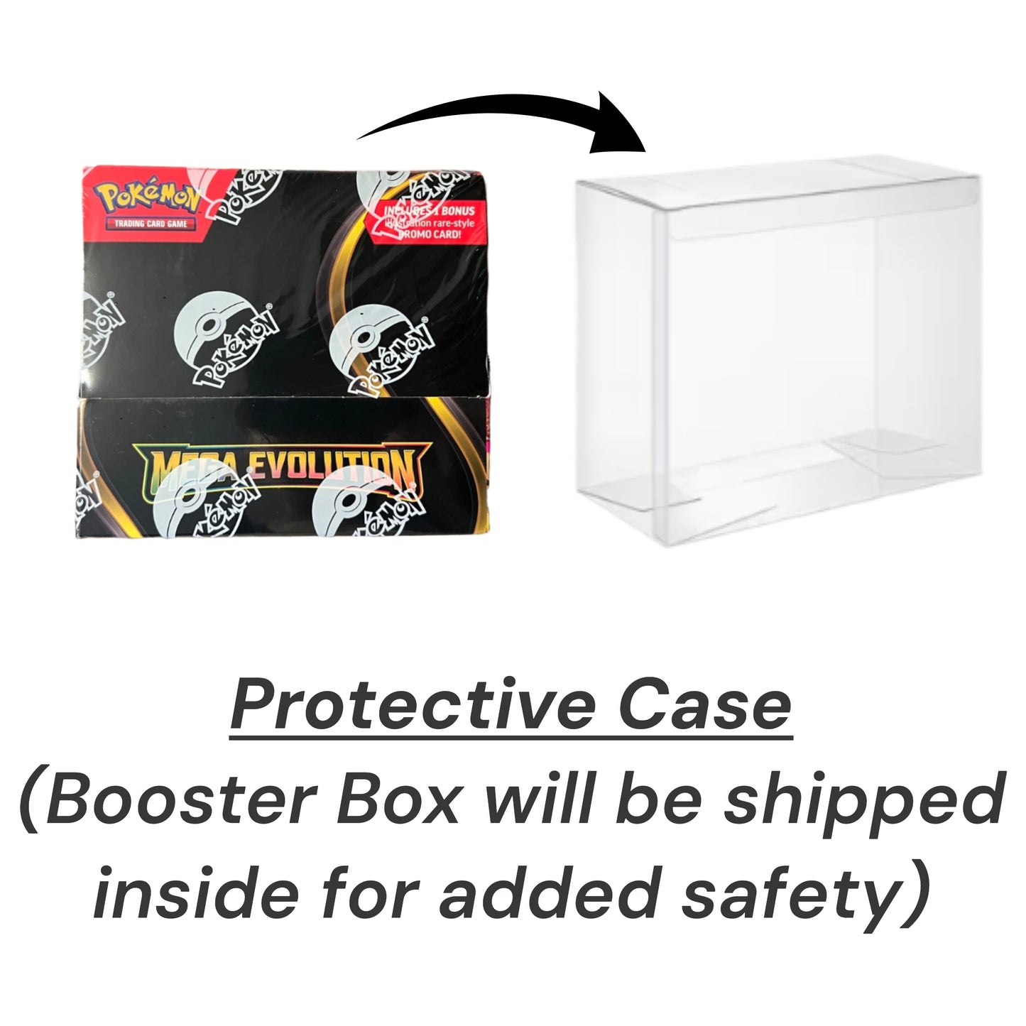 Pokemon TCG: Mega Evolution Base Set (ME01) Booster Box [Enhanced] w/ Protective Case