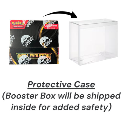 Pokemon TCG: Mega Evolution Base Set (ME01) Booster Box [Enhanced] w/ Protective Case