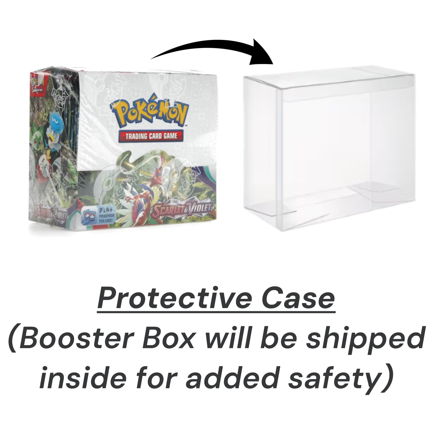 Pokemon TCG: Scarlet & Violet Base Set (SV01) Booster Box w/ Protective Case