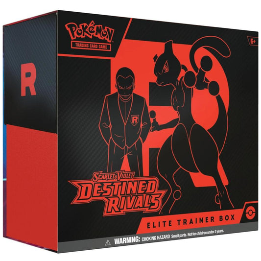 Pokemon TCG: Destined Rivals (SV10) Elite Trainer Box ETB w/ Protective Case