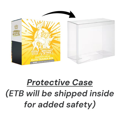 Pokemon TCG: Brilliant Stars (SWSH09) Pokemon Center Exclusive Elite Trainer Box PC ETB w/ Protective Case