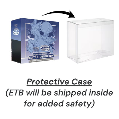 Pokemon TCG: Chilling Reign (SWSH06) Pokemon Center Exclusive Elite Trainer Box [Ice Rider Calyrex] PC ETB w/ Protective Case