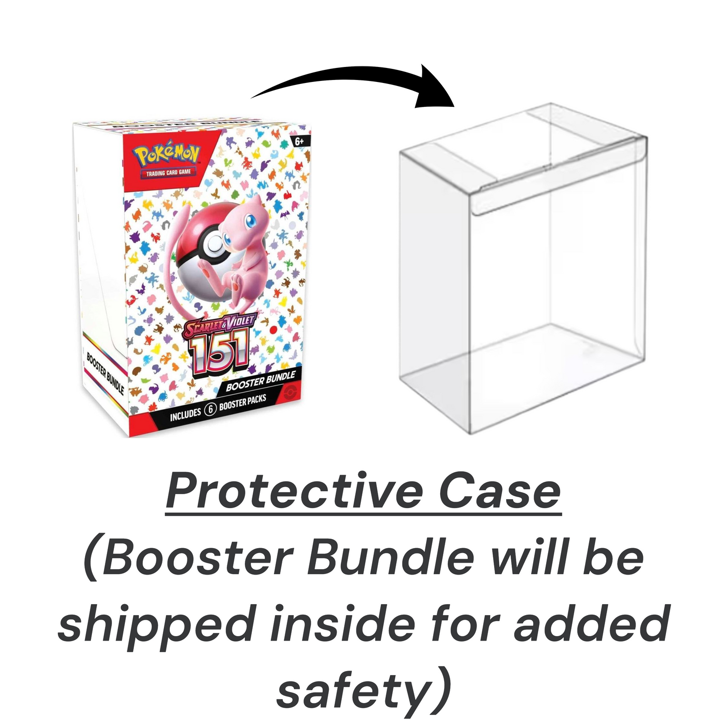 Pokemon TCG: 151 (SV3.5) Booster Bundle w/ Protective Case