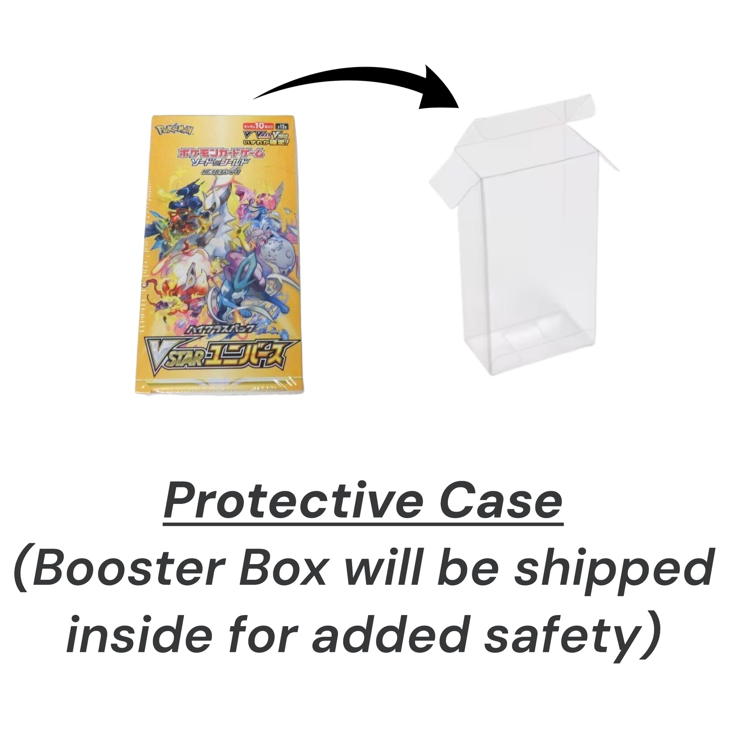 Pokemon TCG: Sword & Shield High Class Pack (S12a) VSTAR Universe Booster Box (Japanese) w/ Protective Case
