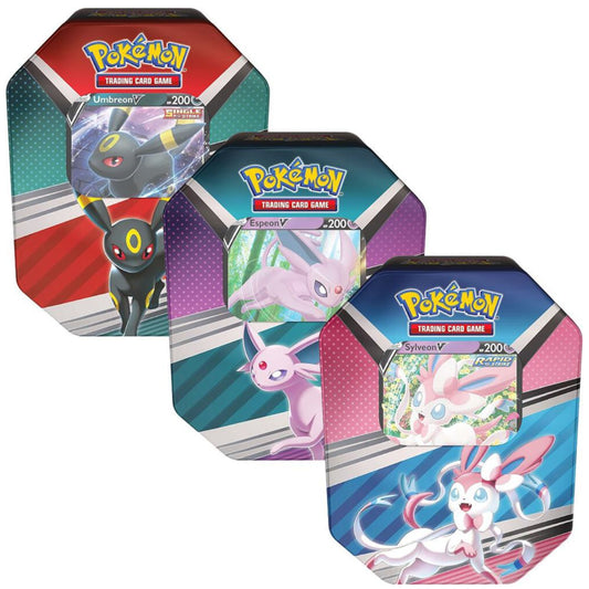 Pokemon TCG: V Heroes Tin Set of 3 (International Version)