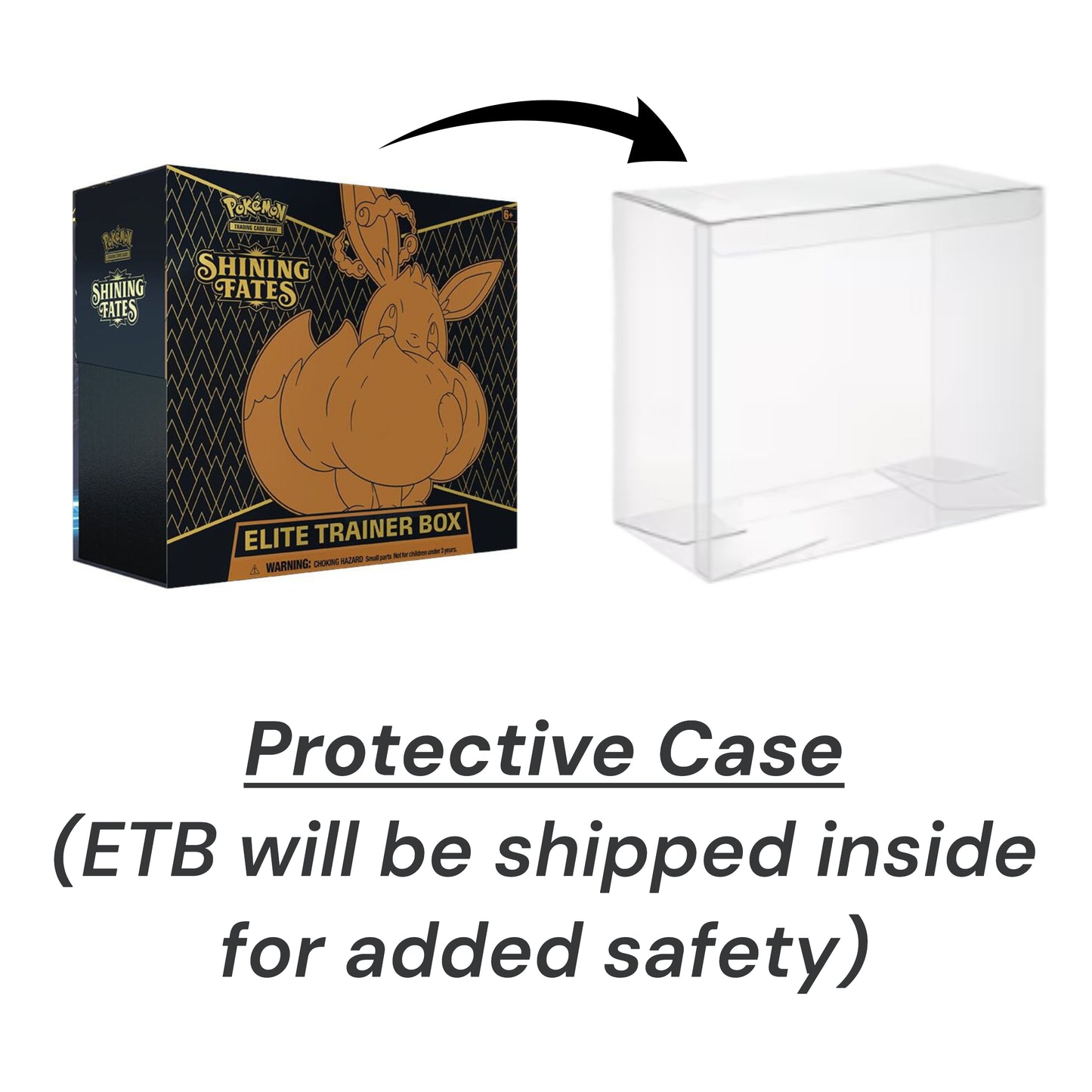 Pokemon TCG: Shining Fates (SWSH4.5) Elite Trainer Box ETB w/ Protective Case