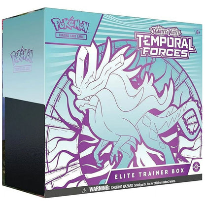 Pokemon TCG: Temporal Forces (SV05) Elite Trainer Box ETB [Walking Wake] w/ Protective Case