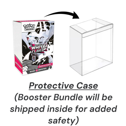 Pokemon TCG: White Flare (RSV10.5) Booster Bundle w/ Protective Case