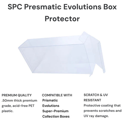 Pokemon TCG: Prismatic Evolutions Super-Premium Collection Box Protector (SPC Not Included)