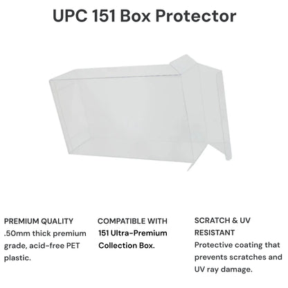 Pokemon TCG: 151 Ultra-Premium Collection UPC Box Protector (UPC Not Included)