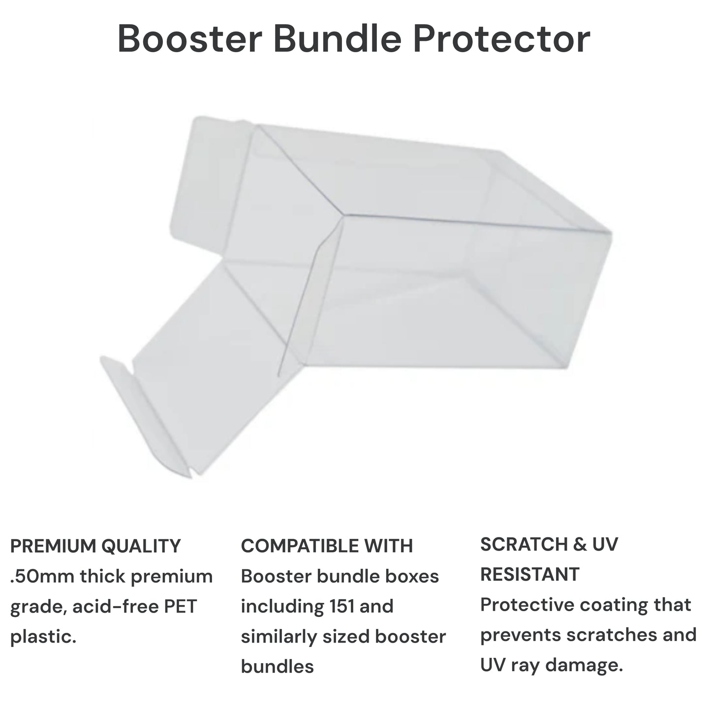 Pokemon TCG: Booster Bundle Protector (Booster Bundle Not Included)