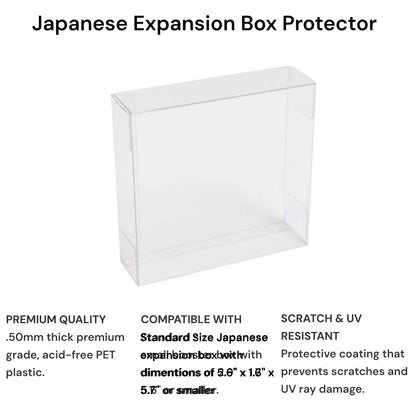 Pokemon TCG: Japanese Booster Expansion Box Protector (Expansion Box Not Included)