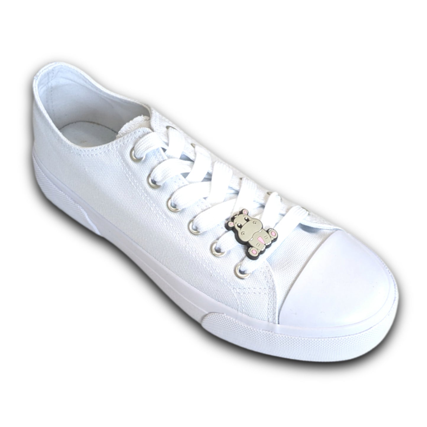 HIPPO - Single Shoe Charm From The Cute Exotic Animal Collection