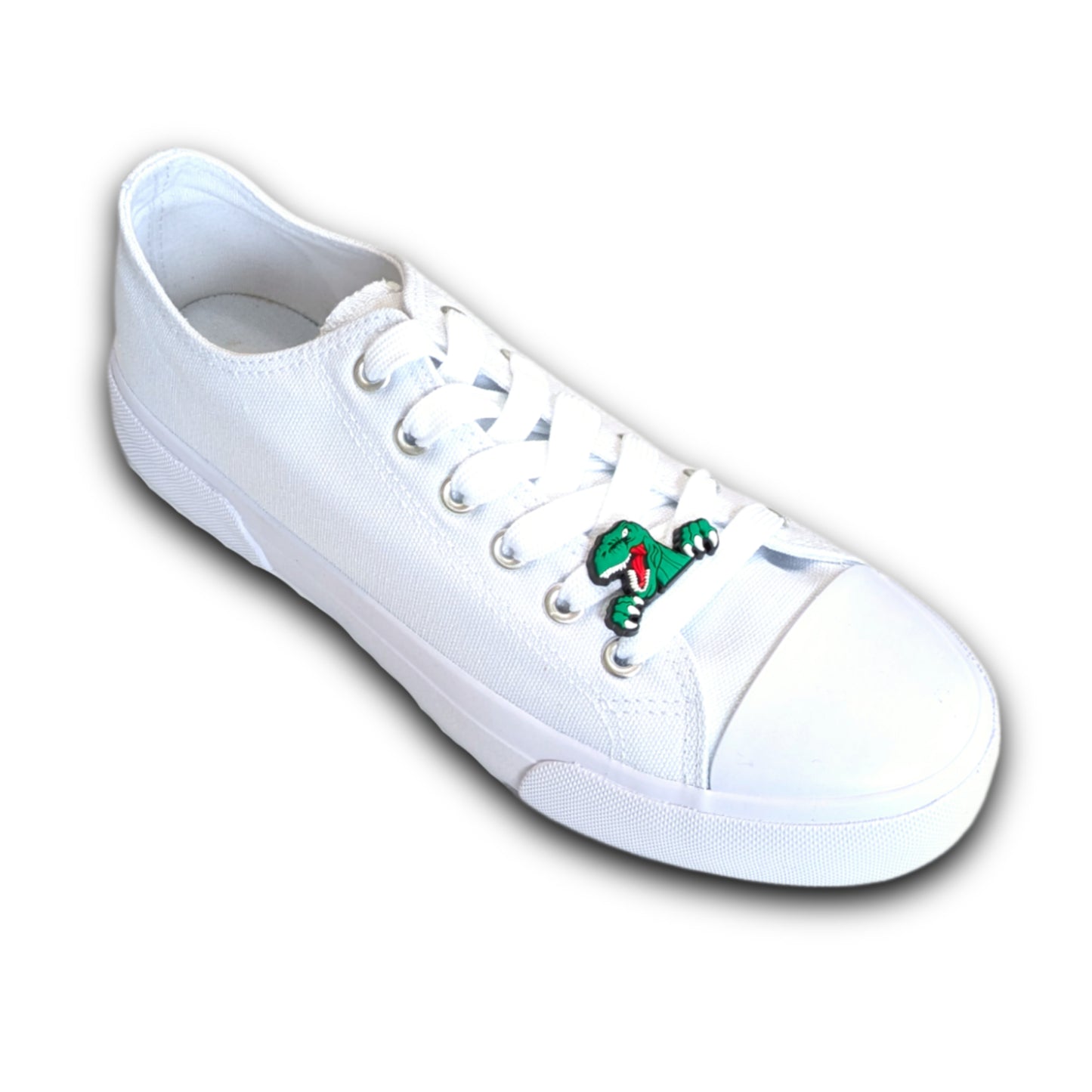T-REX TERRORIZING - Single Shoe Charm From The Colorful Dinosaur Collection