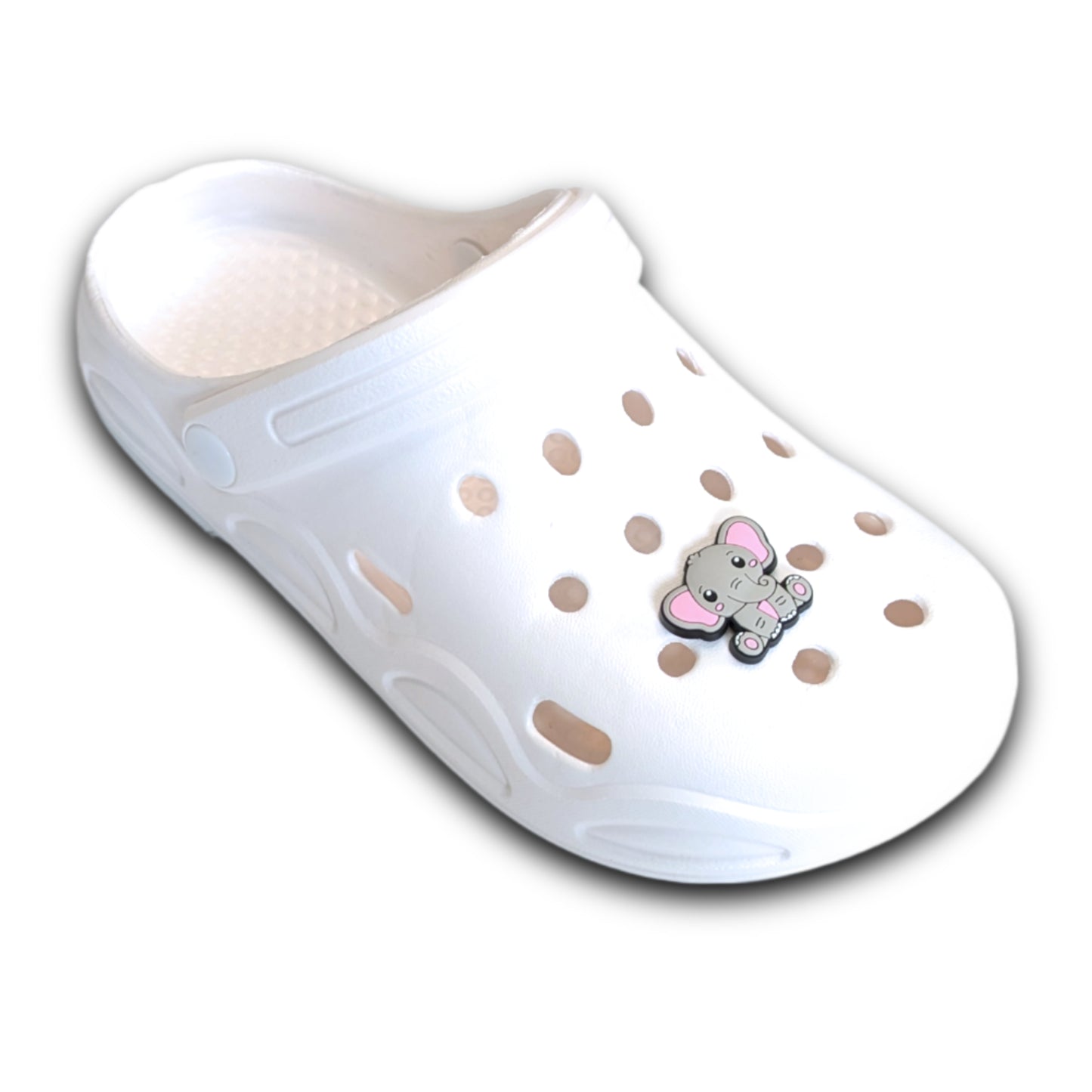ELEPHANT - Single Shoe Charm From The Cute Exotic Animal Collection