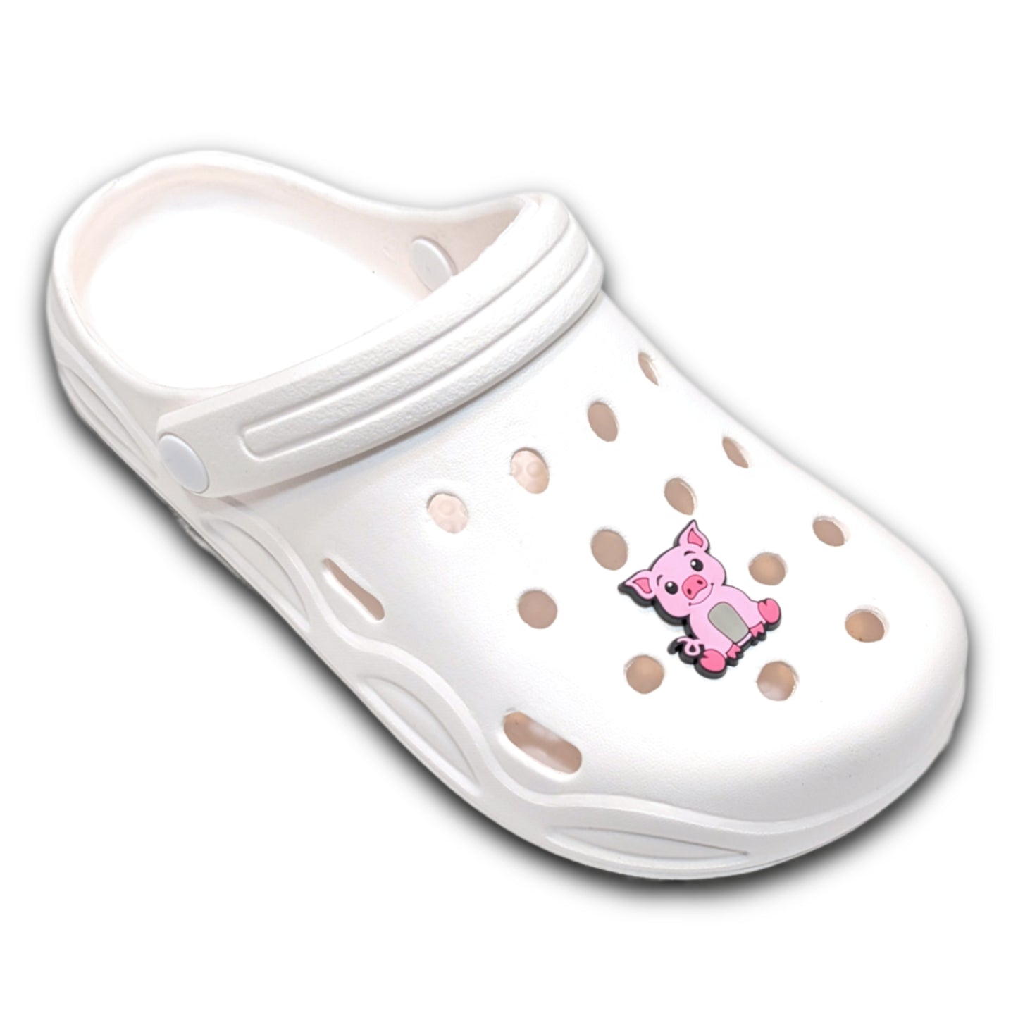 PIG - Single Shoe Charm From The Cute Farm Animal Collection